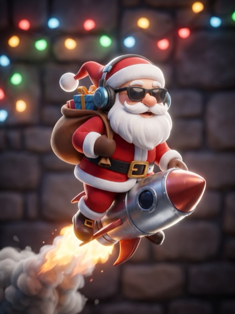 Sassy Santa Christmas Crash
