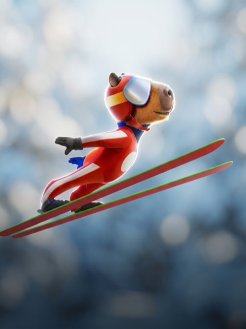 Cashybara Ski Edition